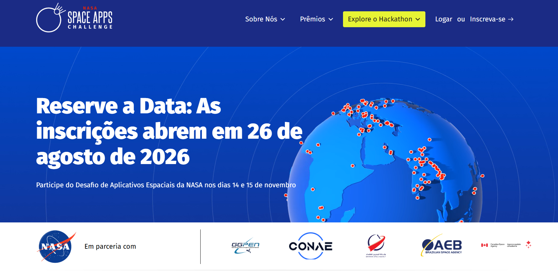 Angola junta-se às agências espaciais parceiras da NASA no Space Apps Challenge 2026