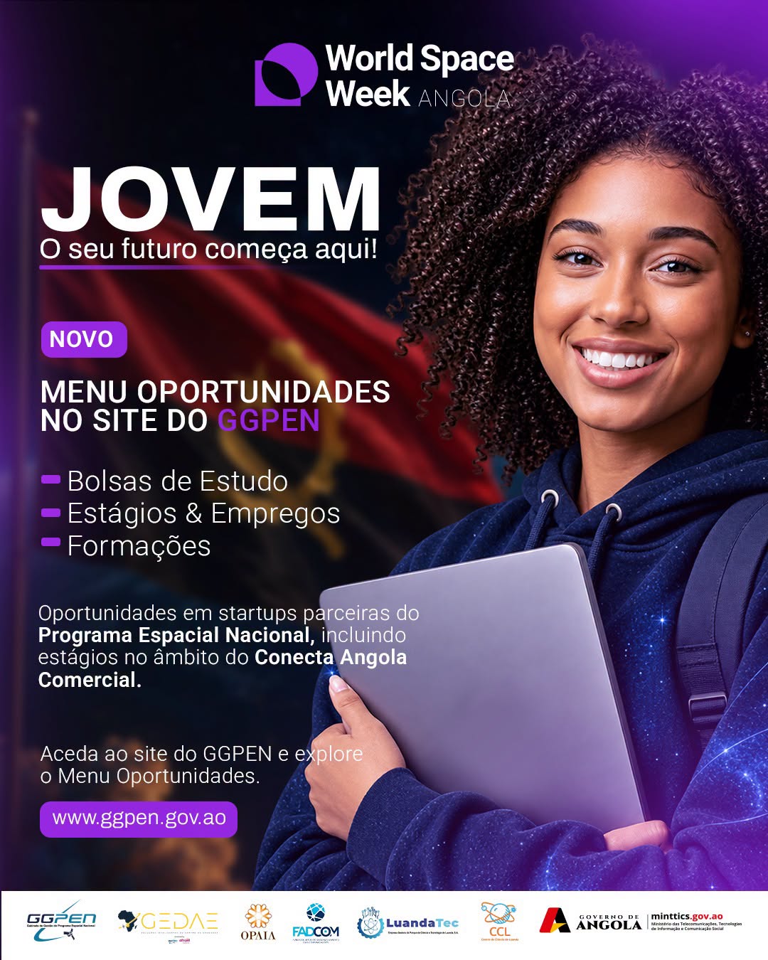 Site do GGPEN abre espaço dedicado a oportunidades aos jovens